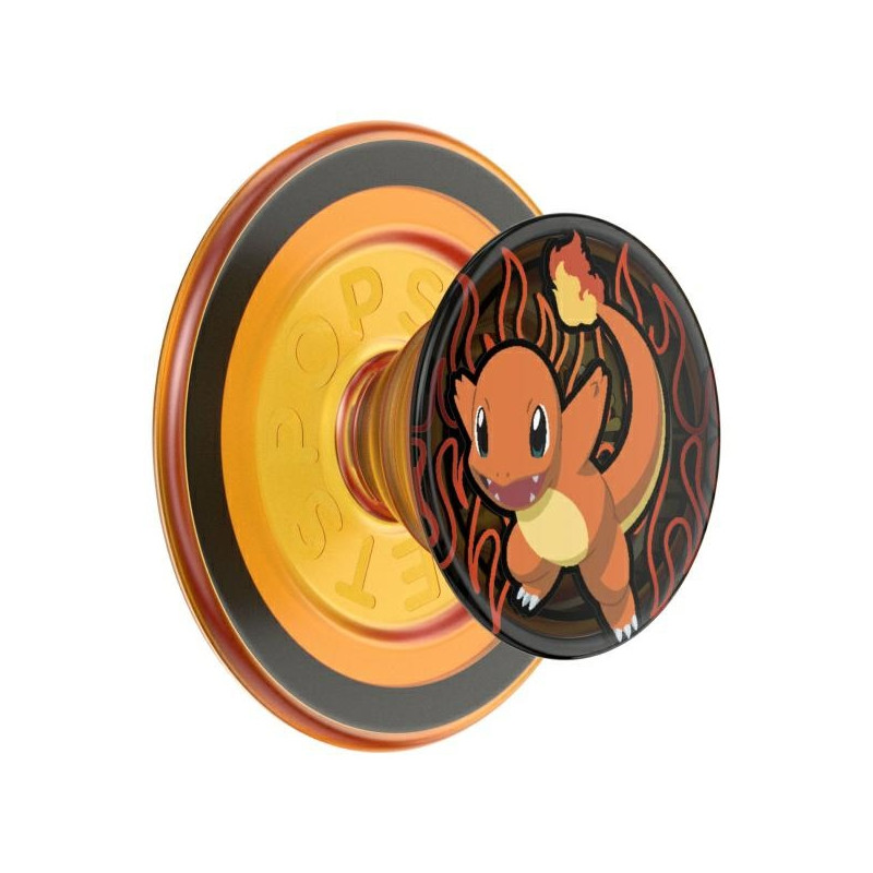 „Popsockets 2 Charmander“ laikiklis ir telefono stovas su „MagSafe“