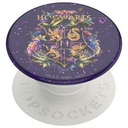 „Popsockets 2“ blizgučių ir gėlių rašto telefono laikiklis ir stovas Hogvartsui