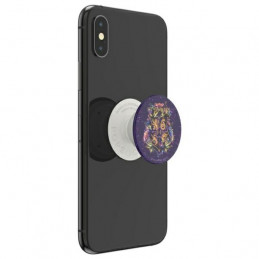 „Popsockets 2“ blizgučių ir gėlių rašto telefono laikiklis ir stovas Hogvartsui