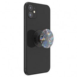 „Popsockets 2“ blizgučių ir vaivorykštės spalvos telefono laikiklis ir stovas