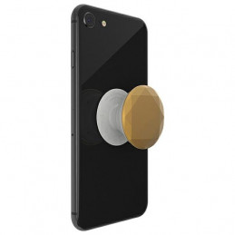 „Popsockets 2“ metalinis deimantinis medalionas, auksinis telefono laikiklis ir stovas