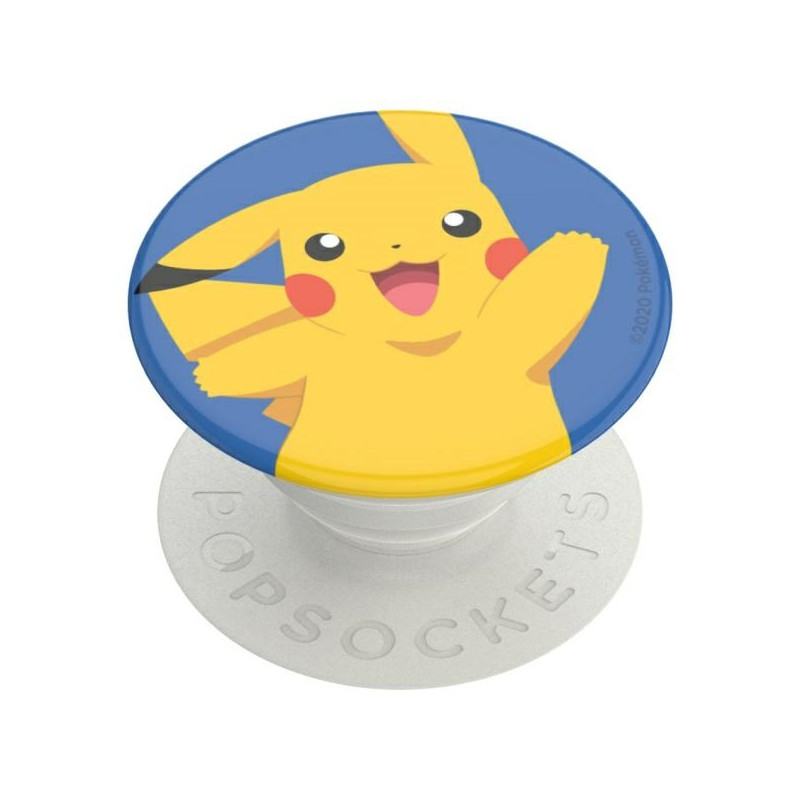 „Popsockets 2 Pikachu“ laikiklis ir telefono stovas su išmuštu logotipu