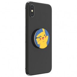 „Popsockets 2 Pikachu“ laikiklis ir telefono stovas su išmuštu logotipu