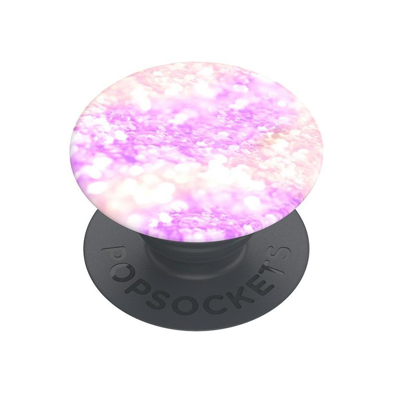 „Popsockets 2“ rožinis ryto konfeti laikiklis ir telefono stovas