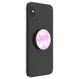 „Popsockets 2“ rožinis ryto konfeti laikiklis ir telefono stovas