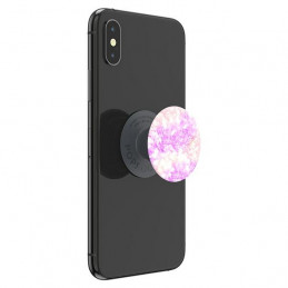 „Popsockets 2“ rožinis ryto konfeti laikiklis ir telefono stovas