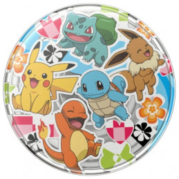 „Popsockets 2 Pokemon“ kelių spalvų permatomas laikiklis ir telefono stovas