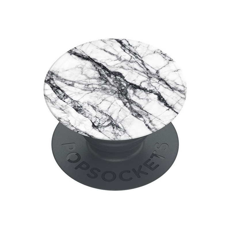 „Popsockets 2“ balto akmens marmuro telefono laikiklis ir stovas