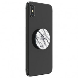 „Popsockets 2“ balto akmens marmuro telefono laikiklis ir stovas