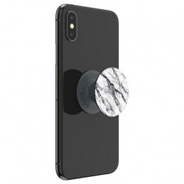 „Popsockets 2“ balto akmens marmuro telefono laikiklis ir stovas