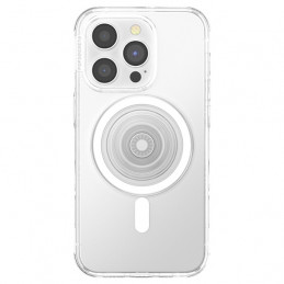 „Popsockets PopGrip MagSafe 2“ telefono laikiklis ir stovas – skaidrus