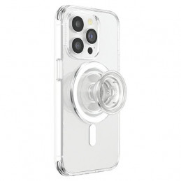 „Popsockets PopGrip MagSafe 2“ telefono laikiklis ir stovas – skaidrus