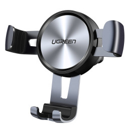 Ugreen gravitacijos automobilio ventiliacijos angos laikiklis pilkas (50564)