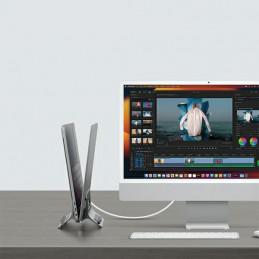 SODI SMS-300 gravitacinis stovas „MacBook“SMS-300 – pilkas