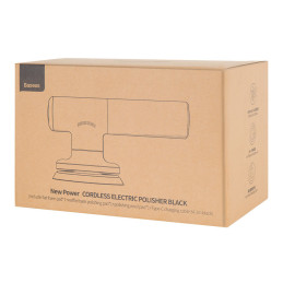 Baseus belaidė elektrinė poliravimo mašina 30W 4000mAh juoda (CRDLQ-B01)