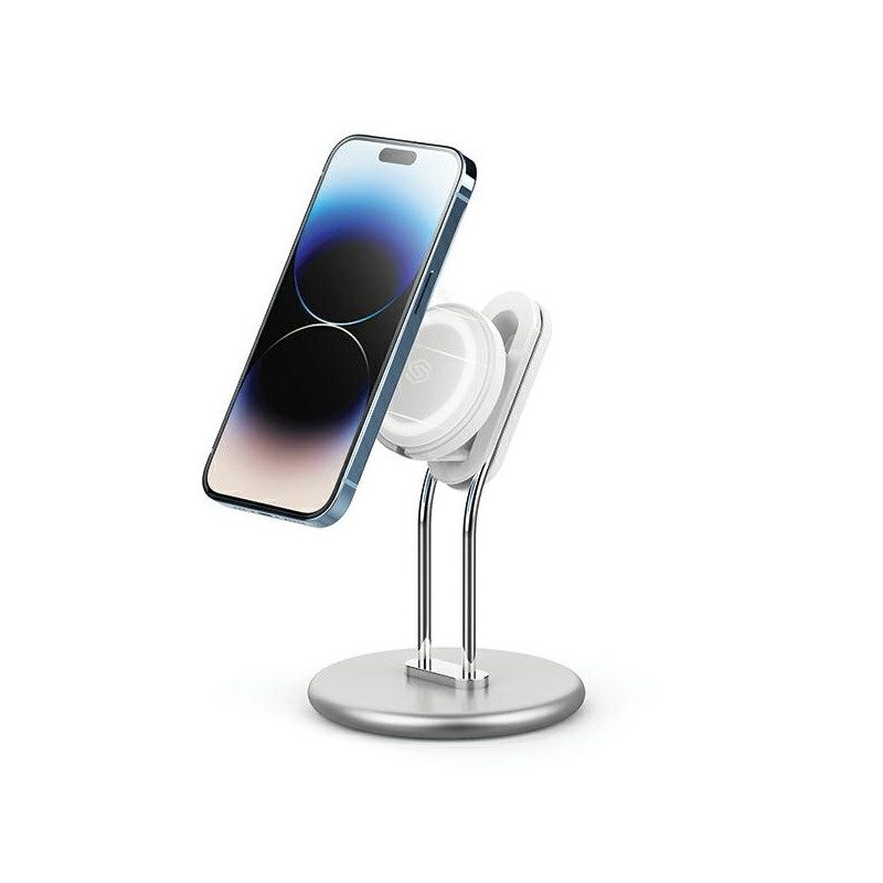 SODI SIM-300 MagSafe telefono laikiklis – sidabrinis