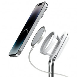 SODI SIM-300 MagSafe telefono laikiklis – sidabrinis