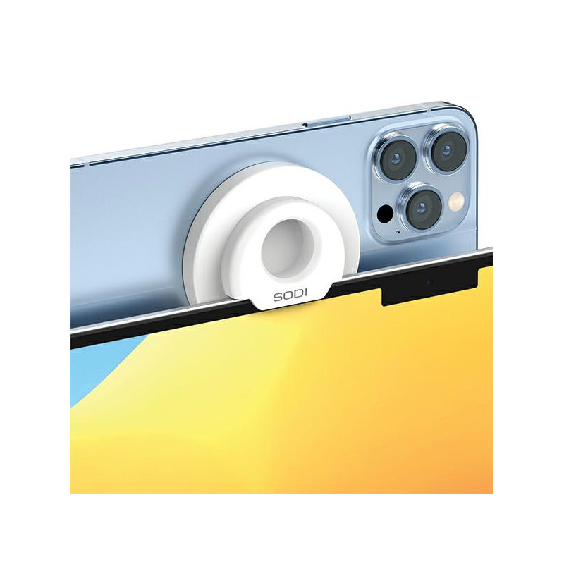 SODI BM-300 indukcinis laikiklis „MacBook“ – baltas