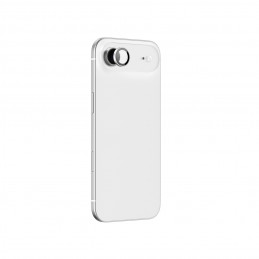 „AMAZINGTHING“ objektyvo stiklas, skirtas „iPhone 17 Air“ su sidabro spalvos aliuminio rėmeliu
