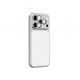 „AMAZINGTHING“ objektyvo stiklas, skirtas „iPhone 17 Pro / Pro Max“ su juodu aliuminio rėmeliu
