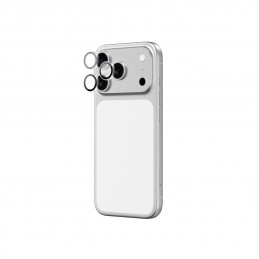 „AMAZINGTHING“ objektyvo stiklas, skirtas „iPhone 17 Pro / Pro Max“ su juodu aliuminio rėmeliu