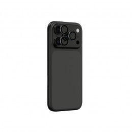 NUOSTABUS Sapphire kameros stiklas iPhone 17 Pro / Pro Max - su pilku rėmeliu