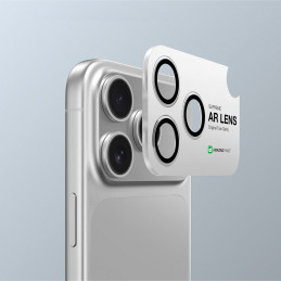 NUOSTABUS Sapphire kameros stiklas, skirtas iPhone 17 Pro / Pro Max - su juodu rėmeliu