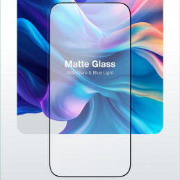 NUOSTABUS „Radix“ matinis grūdintas stiklas, skirtas „iPhone 17 Pro“