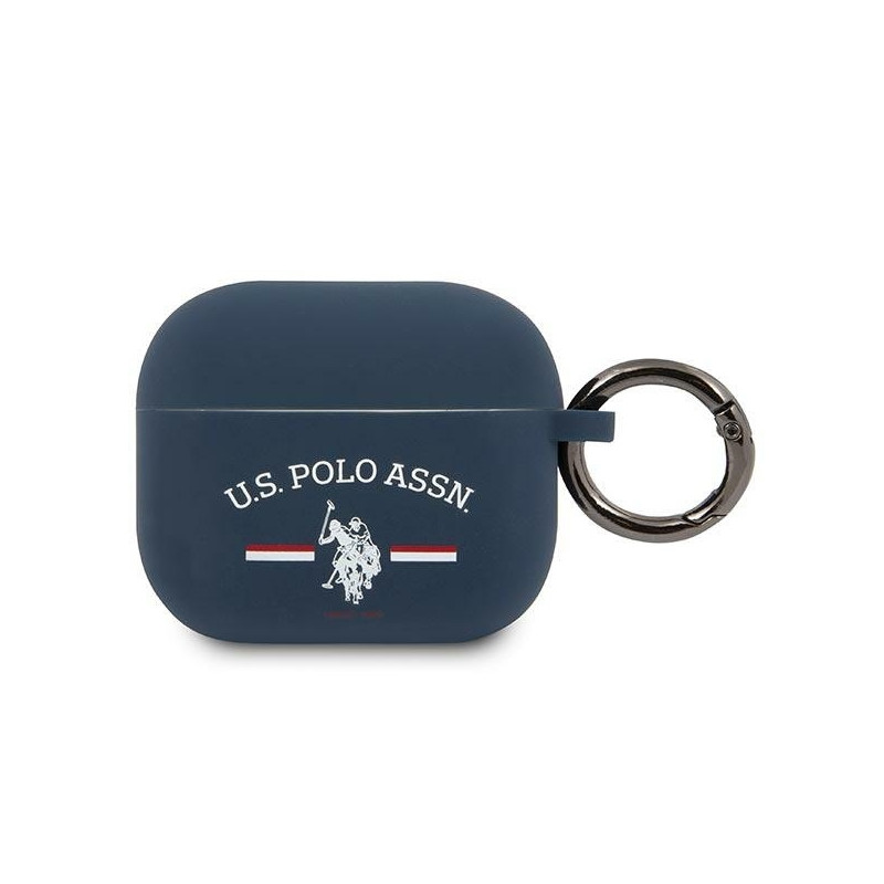 JAV Polo Assn byla Silikono kolekcija, skirta „AirPods 3“ – tamsiai mėlyna