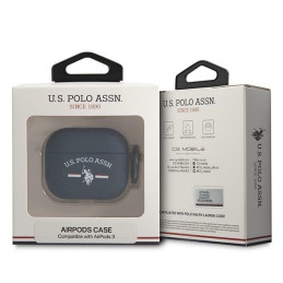 JAV Polo Assn byla Silikono kolekcija, skirta „AirPods 3“ – tamsiai mėlyna