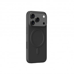 NUOSTABUS Minimalus oro dėklas, skirtas „iPhone 17 Pro“, suderinamas su „MagSafe“ – juodas