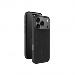 NUOSTABUS Minimalus oro dėklas, skirtas „iPhone 17 Pro Max“, suderinamas su „MagSafe“ – juodas