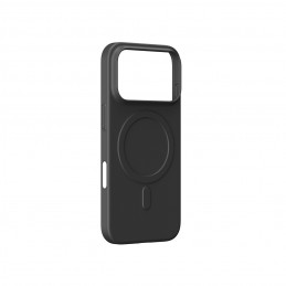 NUOSTABUS Minimalus oro dėklas, skirtas „iPhone 17 Pro Max“, suderinamas su „MagSafe“ – juodas