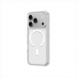 NUOSTABUS „Titan Pro“ dėklas, skirtas „iPhone 17 Pro“, suderinamas su „MagSafe“ – skaidrus