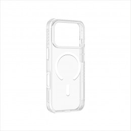 NUOSTABUS „Titan Pro“ dėklas, skirtas „iPhone 17 Pro“, suderinamas su „MagSafe“ – skaidrus