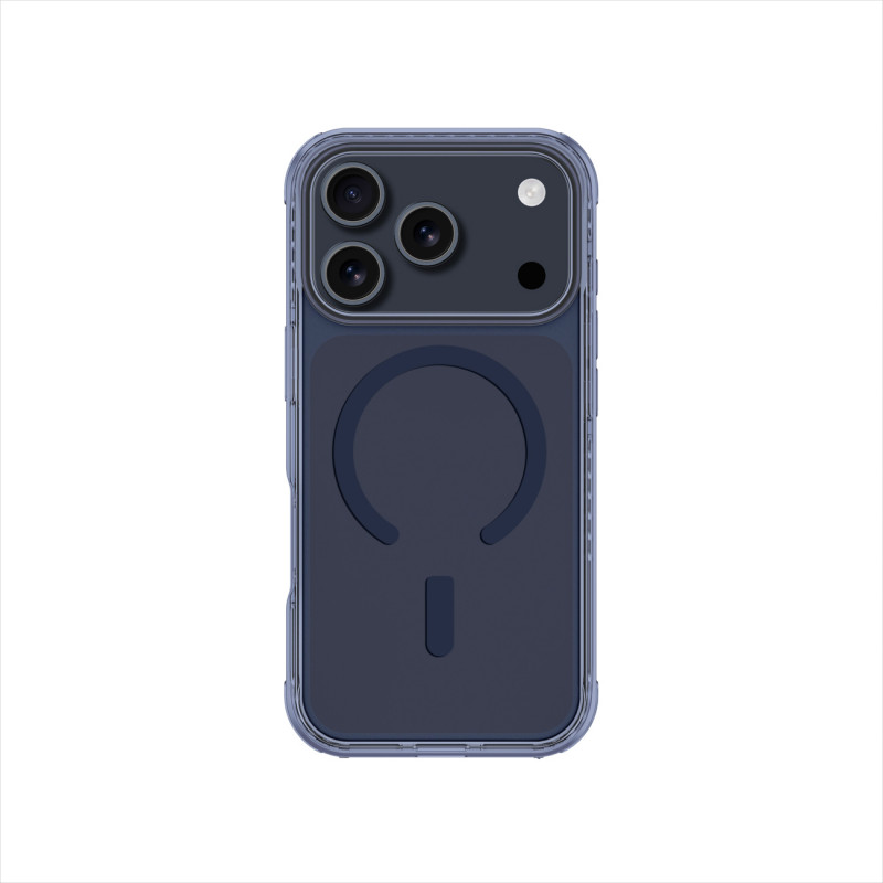 NUOSTABUS „Titan Pro“ dėklas, skirtas „iPhone 17 Pro Max“, suderinamas su „MagSafe“ – mėlynas