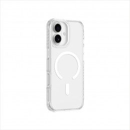 NUOSTABUS „Titan Pro“ dėklas, skirtas „iPhone 17“, suderinamas su „MagSafe“ – skaidrus