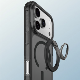 „AMAZINGTHING Titan Pro Grip Ring Set“ dėklas, skirtas „iPhone 17 Pro“, suderinamas su „MagSafe“ – juodas