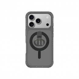 „AMAZINGTHING Titan Pro Grip Ring“ dėklas, skirtas „iPhone 17 Pro Max“, suderinamas su „MagSafe“ – juodas