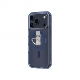„AMAZINGTHING Titan Pro Grip Ring“ dėklas, skirtas „iPhone 17 Pro Max“, suderinamas su „MagSafe“ – mėlynas
