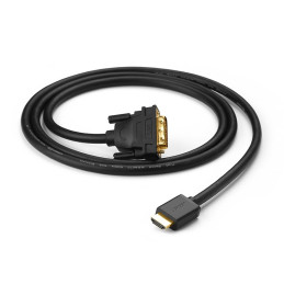 Ugreen kabelis HDMI – DVI 4K 60Hz 30AWG 1m juodas (30116)