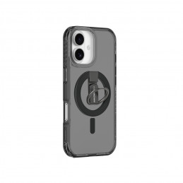 „AMAZINGTHING Titan Pro Grip Ring“ dėklas, skirtas „iPhone 17“, suderinamas su „MagSafe“ – juodas