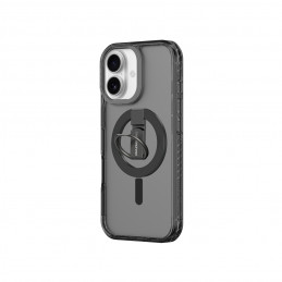 „AMAZINGTHING Titan Pro Grip Ring“ dėklas, skirtas „iPhone 17“, suderinamas su „MagSafe“ – juodas