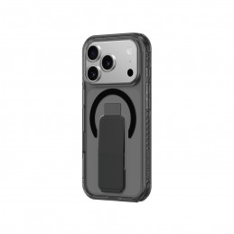 NUOSTABUS „Titan Pro“ dėklas, skirtas „iPhone 17 Pro“, suderinamas su „MagSafe“ – juodas