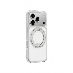 NUOSTABUS „Titan Pro MagSpin“ dėklas, skirtas „iPhone 17 Pro Max“, suderinamas su „MagSafe“ – pilkas