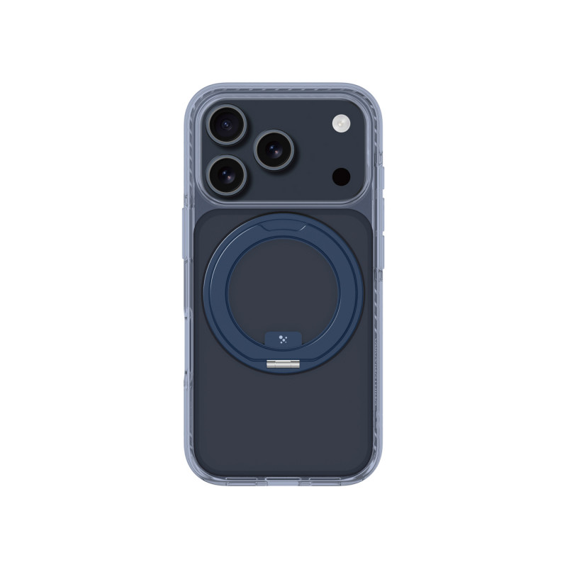 NUOSTABUS „Titan Pro MagSpin“ dėklas, skirtas „iPhone 17 Pro Max“, suderinamas su „MagSafe“ – mėlynas