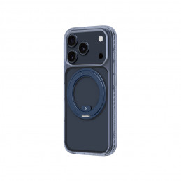 NUOSTABUS „Titan Pro MagSpin“ dėklas, skirtas „iPhone 17 Pro Max“, suderinamas su „MagSafe“ – mėlynas