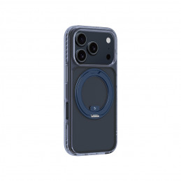 NUOSTABUS „Titan Pro MagSpin“ dėklas, skirtas „iPhone 17 Pro Max“, suderinamas su „MagSafe“ – mėlynas