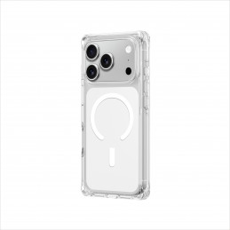 NUOSTABUS „Omni“ dėklas, skirtas „iPhone 17 Pro Max“, suderinamas su „MagSafe“ – permatomas