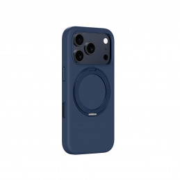 NUOSTABUS „Cloudie“ „iPhone 17 Pro Max“ dėklas su stovu – mėlynas